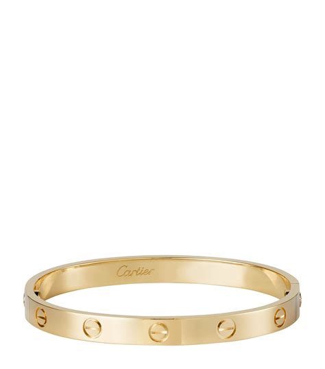 cartier love bangle yellow gold|cartier love bracelet without diamonds.